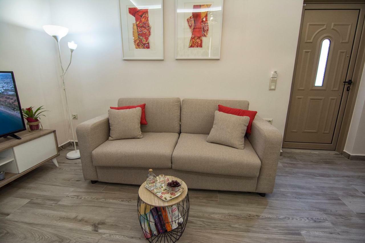 Pasiphae New Apartment Sea & City Chrissi Akti Chania Exterior foto