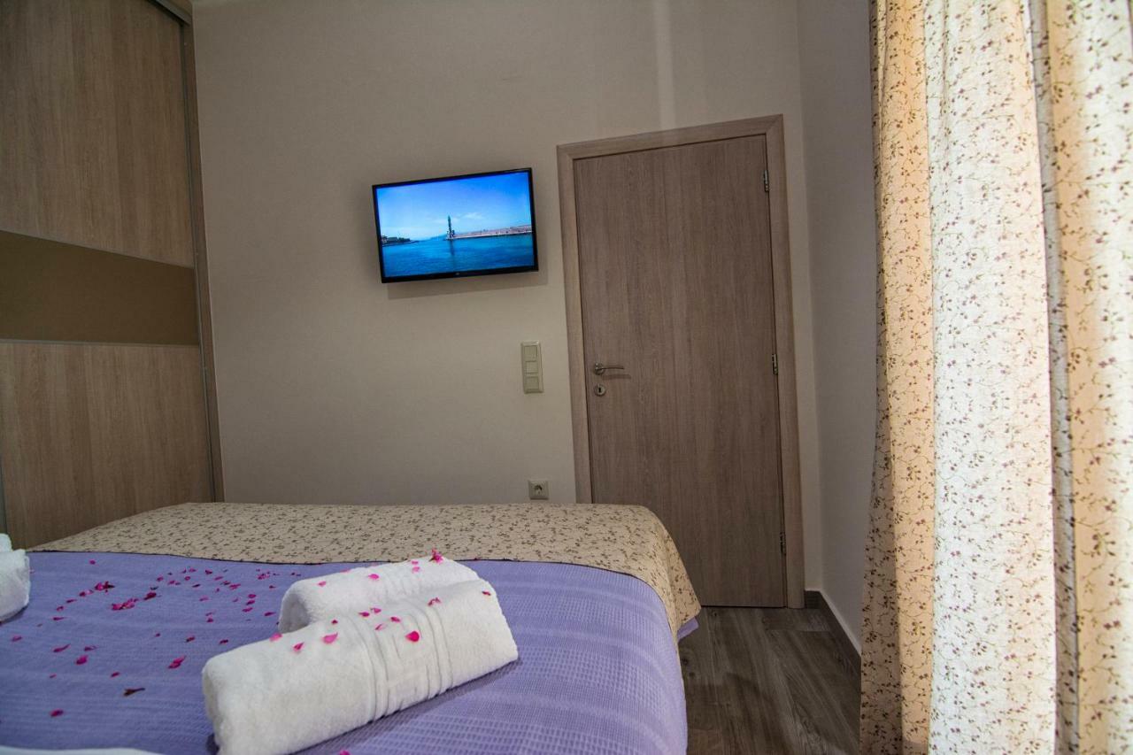 Pasiphae New Apartment Sea & City Chrissi Akti Chania Exterior foto